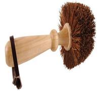 Esschert Design TG114 Flower Pot Bristle Brush - 5", Brown