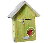 Esschert Design WA05 23 x 17 x 10cm Wood Lady Bird House - Natural