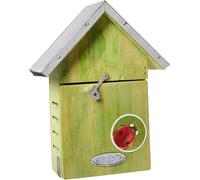 Esschert Design WA05 23 x 17 x 10cm Wood Lady Bird House - Natural