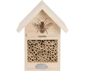 Esschert Design WA38 Bee House with Line Drawing, Brown