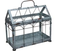 Esschert Design ZB21 Greenhouse with Lockable Lid, Plant House, Iron/Glass with