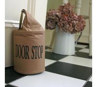 Esschert Fallen Fruits Fabric Door Stop Brown Ring Handle Khaki 28cm Home Decor