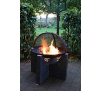 Esschert Sparks Protection Screen Foldable 100 CM Fire Pit Bowl Grid Fence Cover