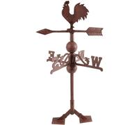 Esschert WV10 Fallen Fruits Cast Iron Rooster Weathervane, Brown, 690.0...