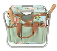 Esschert's Garden Womens Floral Rose Design Gardening Tool Stool