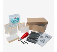 Essdee 9.5 x 14.5 x 505 cm "Carve a" Stamp Kit - Red L2SCK