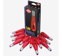 Educational Arts 71040012 LH12 Lino Handle, Red, Pack of 12