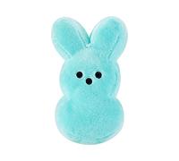 ESSECMBS Easter Bunny Plush Toys 15cm Cute Rabbit Stuffed Animal Solid Color Easter Decorations Indoor Easter Basket Stuffers for Kids (1Pc Light Green, 15cm / 6inch)