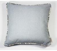 Esselle Home Eden Plain/nima Floral Soft Blue Cushion