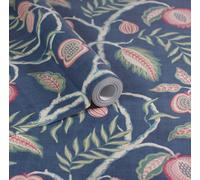 Esselle Home Fruits Of Paradise Navy Wallpaper