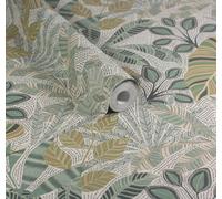 Esselle Home Kirra Leaf Citrus/green Wallpaper