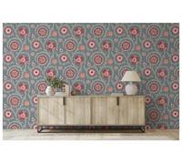 Esselle Home Nahlia Trail Blue Wallpaper