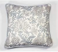 Esselle Home Nima Floral Taupe/soft Blue Cushion