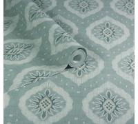 Esselle Home Odina Ikat Seafoam Wallpaper
