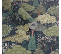 Esselle Home Persian Oasis Navy/green Wallpaper