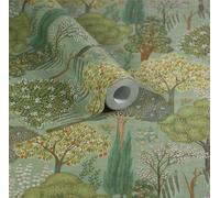 Esselle Home Persian Oasis Sage Green Wallpaper