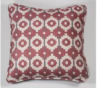 Esselle Home Santiago Geo Red/teal Cushion
