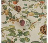 Esselle Home Tropic House Parchment/green Wallpaper