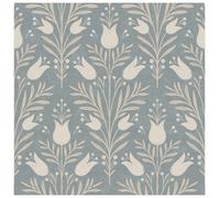 Esselle Home Tulip Blue Wallpaper
