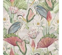 Esselle Home Waterlily Lake Linen Multicoloured Wallpaper
