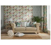 Esselle Home Weave Chalky Blue Wallpaper