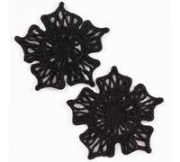Esselle Severn Jute Star Placemat 2 Pack in Black Esselle Black