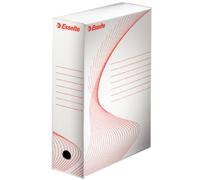 Esselte 100 mm A4 Standard Archiving Box - White (Pack of 10)