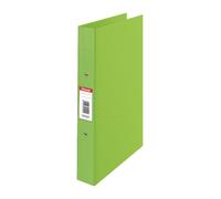 Esselte 2 Ring Binder, PP, Holds up to 190 Sheets, 42 mm Spine, 50003 - A4, Green