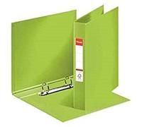 Esselte 2 Round Ring Binder, 25 mm, 47686 - A5, Green , Pack of 1