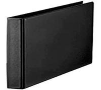 Esselte 25mm A3 Presentation 2 D Ring Binder, Black, 68737