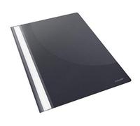 Esselte VIVIDA Report Flat File A4 Black Plastic with Clear Front (Box 25)