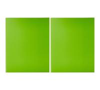 Esselte 4 Ring Binder, PP, Holds up to 190 Sheets, Vivida Range, 42 mm Spine, 14461 - A4, Green (Pack of 2)