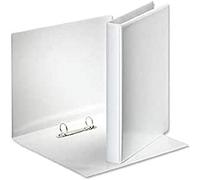 Esselte 488781 - White Customizable 2 Rings Folder, A4 Size, 25mm
