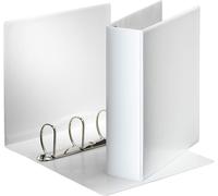 Esselte 49706 Essentials Presentation Binder, PP, 6 cm Ring Diameter, A4, White
