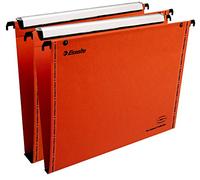 Esselte 49971 Set of 10 Suspension Files A4 15-30 mm Orange