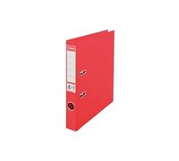 Esselte A4 Lever Arch File, Red, 52mm Spine, Plastic, Pack of 10, Vivida Range, 624072