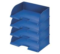 Esselte 52190035 - desk trays (363 x 273 x 103 mm, Blue, Plastic)
