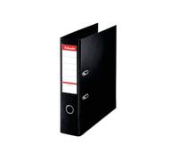 Esselte 75mm Lever Arch File Polypropylene A4 Black (Pack Of 10)