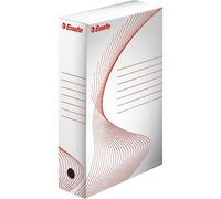 Esselte 80 mm Archiving Box - White, Pack of 10