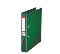 Esselte No.1 Power Lever Arch File A4 52 mm Green 2 ring 811460 Polypropylene Portrait Pack of 10