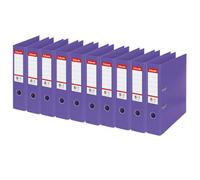 Esselte 811530 No. 1 Power Lever Arch File A4 75 mm Violet - Pack Of 10