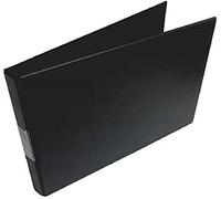 Esselte 4 O-Ring Binder 25mm Polypropylene Landscape A3 Black 68737