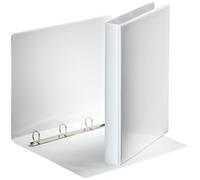 Esselte A4 3.8 cm Spine PP Essentials Presentation Binder - White | Mechanism makes filing quick and easy; For presenting and displaying