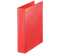 Esselte A4 6.2 cm Spine PVC Essentials Presentation Binder - Red | Mechanism makes filing quick and easy; For presenting and displaying