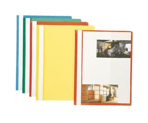 Esselte A4 Assorted Plastic Report Files - Pack of 10