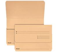 Esselte A4+ Document Wallets, Pack of 1, 200 Sheet Capacity, Expandable Files, Eco Friendly Folders Made with 100% Recycled Card, 100% Recyclable, Large Size Paperwork Organiser, Beige, 15840