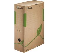 Esselte A4 Eco Archiving Box, Brown, Pack of 25,100 mm