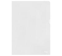 Esselte Embossed Folders A4 Clear (100 Pack) 54832