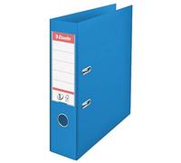 Esselte A4 Lever Arch File, Blue, 72mm Spine, Plastic, Vivida Range, 624067 72mm