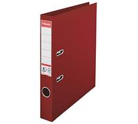 Esselte A4 Lever Arch File, Bordeaux, 52mm Spine, Plastic, 811520